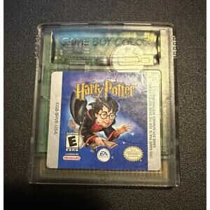Harry Potter and the Sorcerer's Stone (Nintendo Game Boy Color, 2001) Authentic.